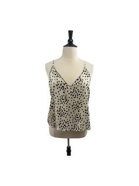 BP. Polka Dot Scalloped Cami, Size 1X